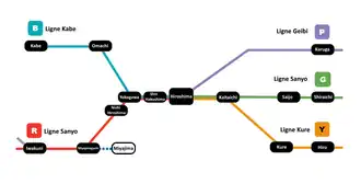 Image illustrative de l’article Réseau urbain d'Hiroshima