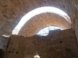 Une travée restituée.