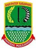 Blason de Kabupaten de Karawang