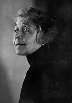 L'historienne et poète Ricarda Huch, vers 1930.