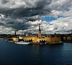 L'île Riddarholmen.