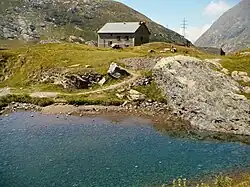 Le lac Naturel de Barbellino.