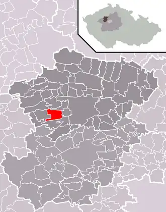 Localisation de Řisuty