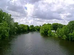 La rivière l'Assomption en été