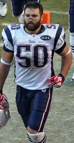 Description de l'image Rob Ninkovich 2011.JPG.