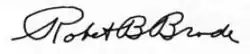 signature de Robert Brode