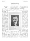 « Nécrologie », La Presse médicale, 1935.