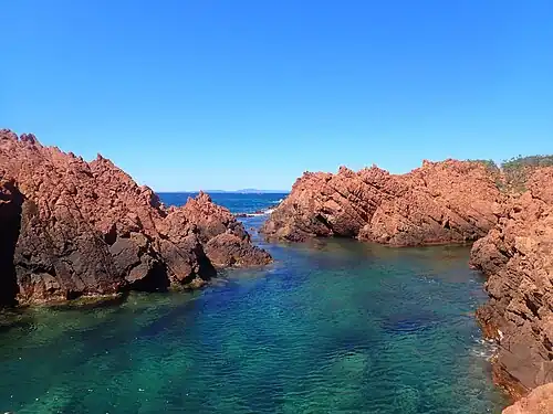 Côte de l'Esterel.