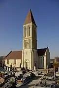 L'église Saint-Martin.