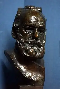 Auguste Rodin, Buste de Victor Hugo, fin du XIXe&nbsp;siècle.