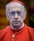 Abbé Roger Etchegaray devenu cardinal (2012)