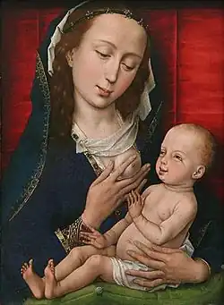 Rogier van der Weyden: Vierge à l'Enfant