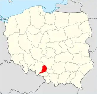 Localisation du diocèse.