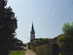 L'église Saint-Mathieu.