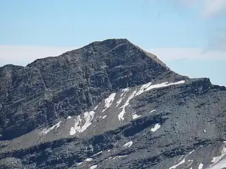 Vue du versant nord.