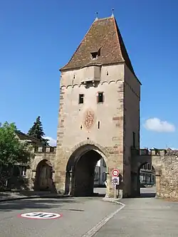 Porte de la Vierge ou Niedertor.