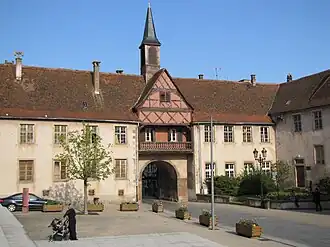Porte Hohenbourg et l'ancienne école Hohenbourg, vue intérieure.