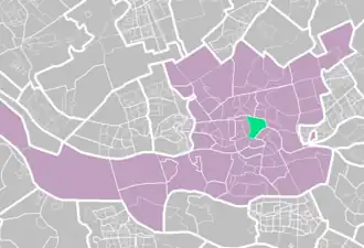 Localisation de Stadsdriehoek