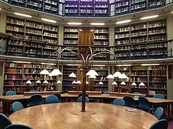 Intérieur de la Maughan Library.