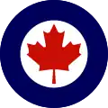 Cocarde de l'Aviation royale canadienne.