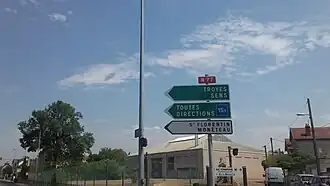 Image illustrative de l’article Route nationale 77 (France)