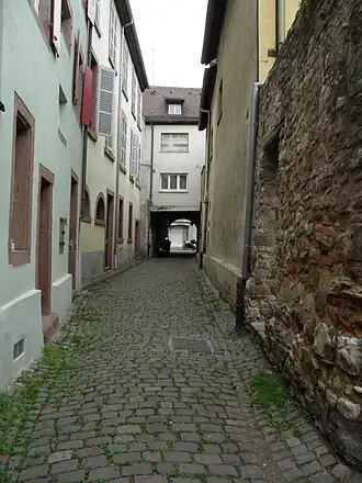 Image illustrative de l’article Rue de l'Enceinte