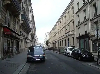 La rue des Feuillantines à Paris, où le cadavre de Jérôme est retrouvé.