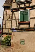 Rue des Juifs à Bouxwiller (Bas-Rhin)
