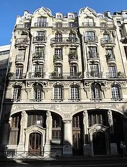 No&nbsp;12, immeuble du Syndicat de l'épicerie française.