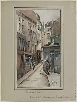 En 1895 (dessin de F. Séguin).