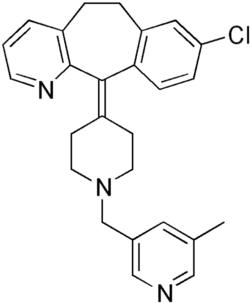 Image illustrative de l’article Rupatadine