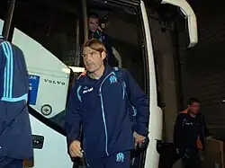 Sébastien Maté avec l'OM (2007-2008).