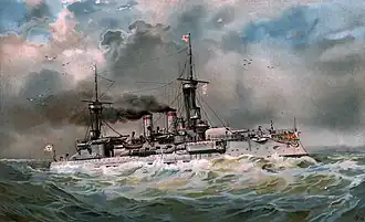 illustration de SMS Brandenburg