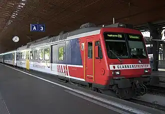 Livrée Glarner Sprinter.