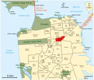 Localisation de Hayes Valley