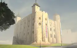 2007 : Reconstitution de la Tour de Londres en 3D.