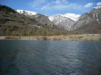 Image illustrative de l’article Lac de la base de loisirs d'Orcières-Merlette