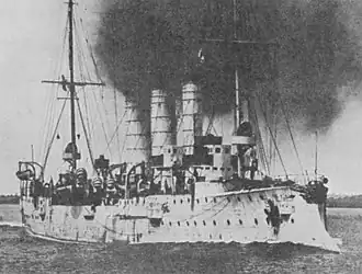 illustration de SMS Leipzig (1905)