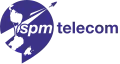 Logo actuel de SPM Telecom.