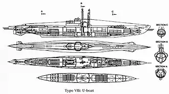 illustration de Unterseeboot 407