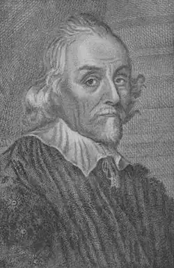 Gravure représentant William Harvey.