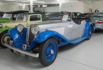 illustration de S. S. Cars Limited