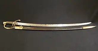 Description de l'image Sabre modèle 1821.jpg.