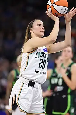 Sabrina Ionescu.