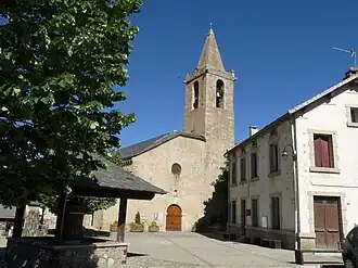 L'église Sainte-Eugénie.