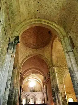 Le plafond de la nef.