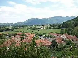 Vue sur la ville basse.