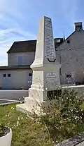 Le monument aux morts.