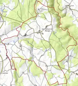Carte topographique