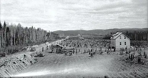 Saint-Louis-de-Gonzague, 1938.